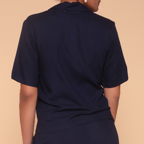 Casual chic  button down shirt cotton - Picture 4 of 5